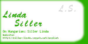 linda siller business card